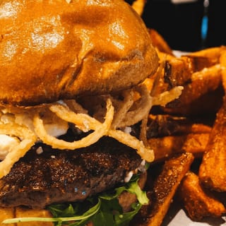 Tavern Bleu Cheese Burger