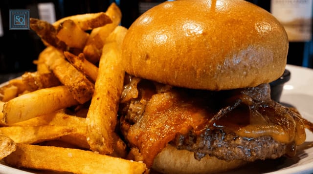 BBQ Bacon Burger.